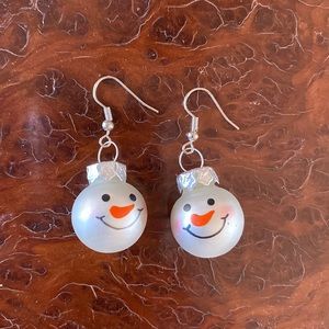Snowmen  Ornament Earrings